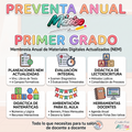 PREVENTA ANUAL Membresía Premium de Planeaciones Primaria - Primer Grado