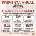 PREVENTA ANUAL Membresía Premium de Planeaciones Primaria - Cuarto Grado